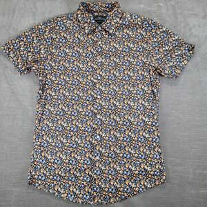 Rodd & Gunn Mens Sports Fit Floral Print Short Sleeve Button Up‎ Shirt Size S